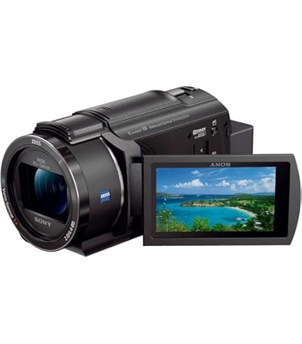 Amazon | SONY(ソニー) 4K ビデオカメラ Handycam FDR-AX700 ブラック
